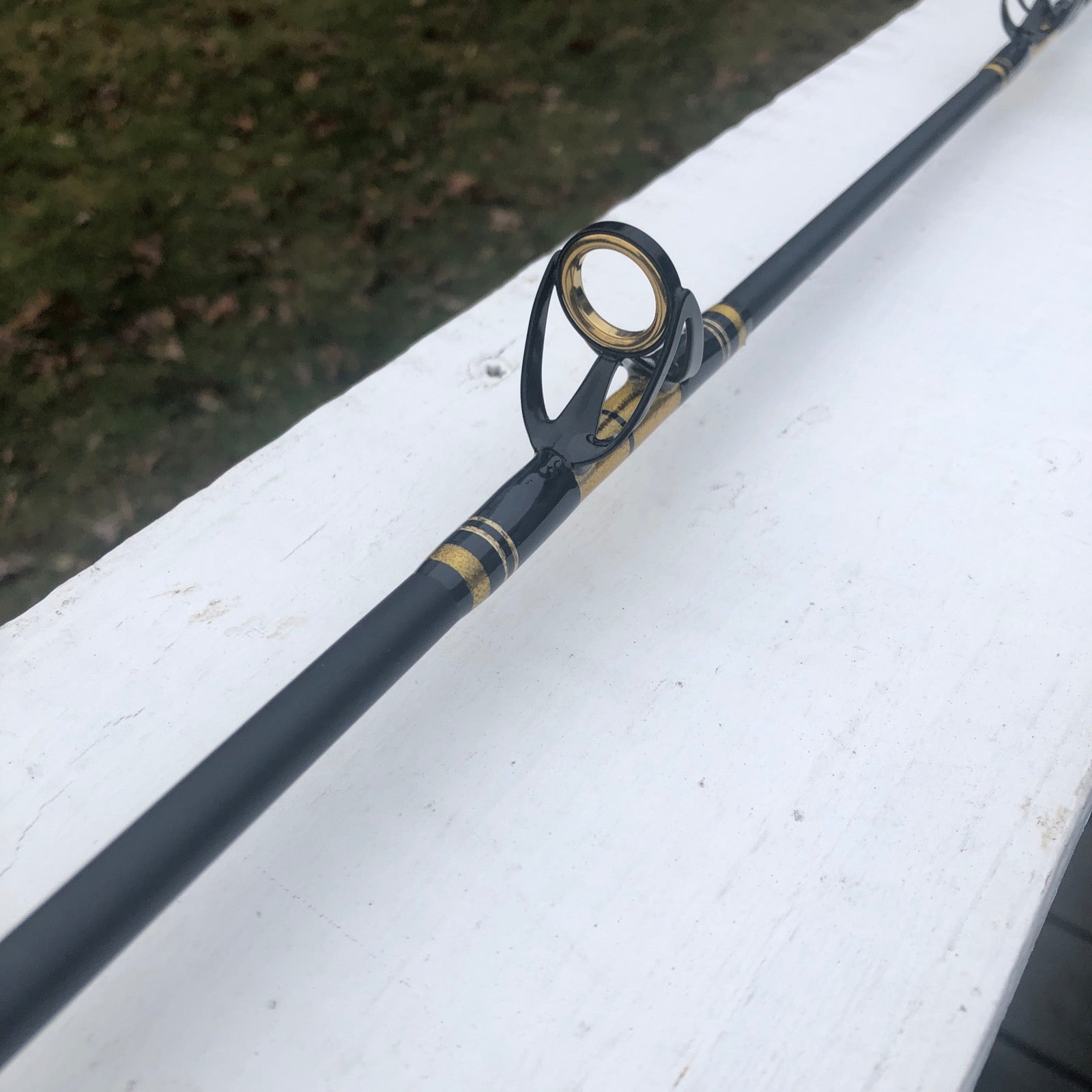 6'6” Black & Gold 15/30 Rod BG-01 – MTK Custom Rods and Repair